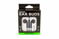 James Paul Products Wired Ear Buds - Black