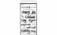 Ranger Letter It Clear Stamp Set Party