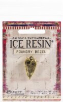 Ice Resin Foundry Bezel Collection-Gold Hammered Heart