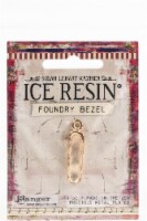 Ice Resin Foundry Bezel Collection-Rose Gold Petite Pillar