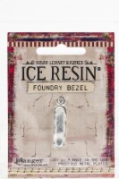 Ice Resin Foundry Bezel Collection-Silver Petite Pillar