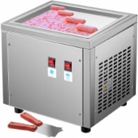 Vevor Fried Ice Cream Roll Machine Commercial Ice Roll Maker For Yogurt Milk