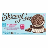 Skinny Cow® Sugar Free Vanilla Ice Cream Sandwiches Perspective: Main