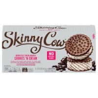 Skinny Cow® Cookies & Cream Ice Cream Sandwiches Perspective: Main