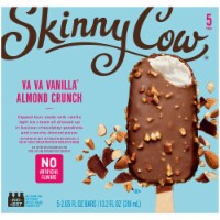 Skinny Cow Va Va Vanilla Almond Crunch Dipped Low Fat Ice Cream Bars
