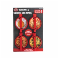 Char-Griller Flat Iron Silicone Griddle Egg Rings Perspective: Main