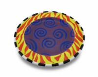 Colorful Round 9 Inch Ceramic Dessert / Salad Plate