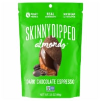 Skinny Dippped Almonds® Dark Chocolate Espresso Perspective: Main