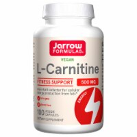 Jarrow Formulas® L-Carnitine 500 mg Fitness Support Veggie Capsules