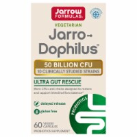 Jarrow Formulas Ultra Jarro-Dophilus Probiotic Supplement Veggie Capsules