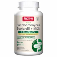 Jarrow Formulas® Saccharomyces Boulardii + MOS Probiotic + Prebiotic Veggie Capsules