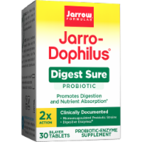 Jarrow Formulas Jarro-Dophilus Digest Sure Probiotic Tablets