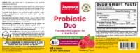 Jarrow Formulas® Raspberry Probiotic Duo Gummies