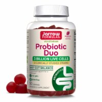 Jarrow Formulas® Probiotic Duo Raspberry Flavored Gummies Perspective: Main