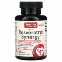 Jarrow Formulas Vegan Resveratrol Synergy - 60 Tablets Perspective: Main