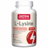 Jarrow Formulas® L-Lysine 500 mg Protein Synthesis Dietary Supplement Capsules