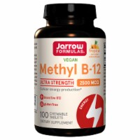 Jarrow Formulas® Methyl B-12 Tropical Flavor Lozenges 2500mcg