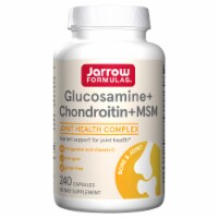 Jarrow Formulas® Glucosamine + Chondroitin + MSM Joint Health Dietary Supplement Capsules