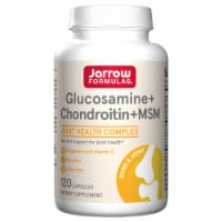 Jarrow Formulas Glucosamine plus Chondroitin plus MSM Veggie Capsules