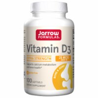 Jarrow Formulas® Vitamin D3 Extra Strength 1000 IU Softgels
