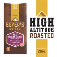 Boyers Rocky Mountain Thunder Dark Roast Whole Bean Coffee