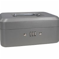 Barska Cash Box,Compartments 4,2-1/4 in. H CB11784