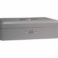 Barska Cash Box,Compartments 6,2-1/4 in. H CB11788