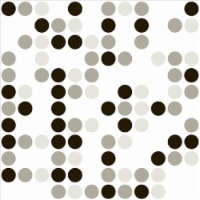 Con-Tact Brand® Self-Adhesive Shelf Liner - Polka Gray Perspective: Main