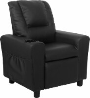 Yingj Leather with Cup Holder Kid Reclining Chair