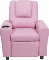 Yingj Leather with Cup Holder Kid Reclining Chair