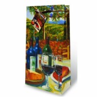 Wrap-Art 17310 2-Bottle Wine Trellis Wine Bottle Perspective: Main