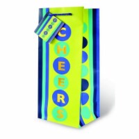 Wrap-Art Cheers Wine Bottle Bag