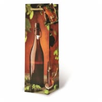 Wrap-Art 17728 Craft Beer Pepper Bag with Plastic Rope Handle