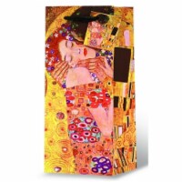 Wrap-Art 17961 Klimt The Kiss Wine Bottle Gift Bag