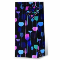 Wrap-Art 17967 Glow in the Dark Wine Bottle Gift Bag