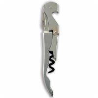 Wrap-Art 26494 Double Hinge Waiters Corkscrew  Silver