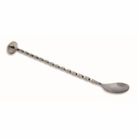 Wrap-Art 26678 Stainless Steel Bar Spoon with Muddler