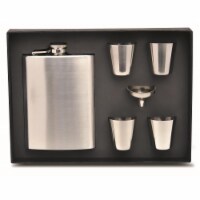 Wrap-Art 26706 Flask Gift Set  Stainless Steel