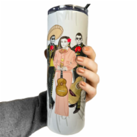 20oz Tumbler- Mariachi - Day of the Dead - Dia De Los Muertos