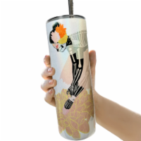 20oz Tumbler - Ballerina - Day Of The Dead - Dia De Los Muertos - Iridescent Sparkle