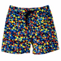 Eco-Beachwear Surf Geometric Blue 17 Boardshorts
