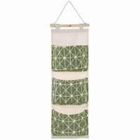 Wall Mounted Storage Bag Door Closet Hanging Storage Bag Organizer Waterproof 3 Pockets Pouc 1 unit King Soopers