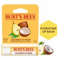 Burt's Bees Coconut and Pear Moisturizing Lip Balm Perspective: Main
