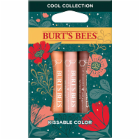 Burt's Bees Cool Collection Kissable Color Lip Shimmers Holiday Gift Set