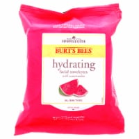 Burts Bees Hydrating Pre-moistened with Watermelon Scent Facial Cleanser Towelettes