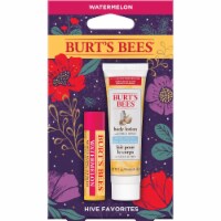 Burt's Bees Hive Favorites Watermelon Beeswax Holiday Gift Set Perspective: Main