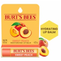 Burt's Bees Sweet Peach Moisturizing Lip Balm Perspective: Main