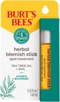 Burts Bees Clear and Balanced Herbal Blemish Stick Perspective: Main
