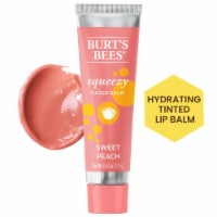 Burt's Bees Sweet Peach Squeezy Tinted Lip Balm Perspective: Main
