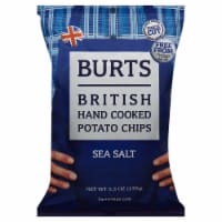Burts British Hand Cooked Sea Salt Potato Chips Perspective: Main